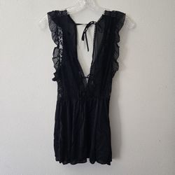 Black Lingerie Top