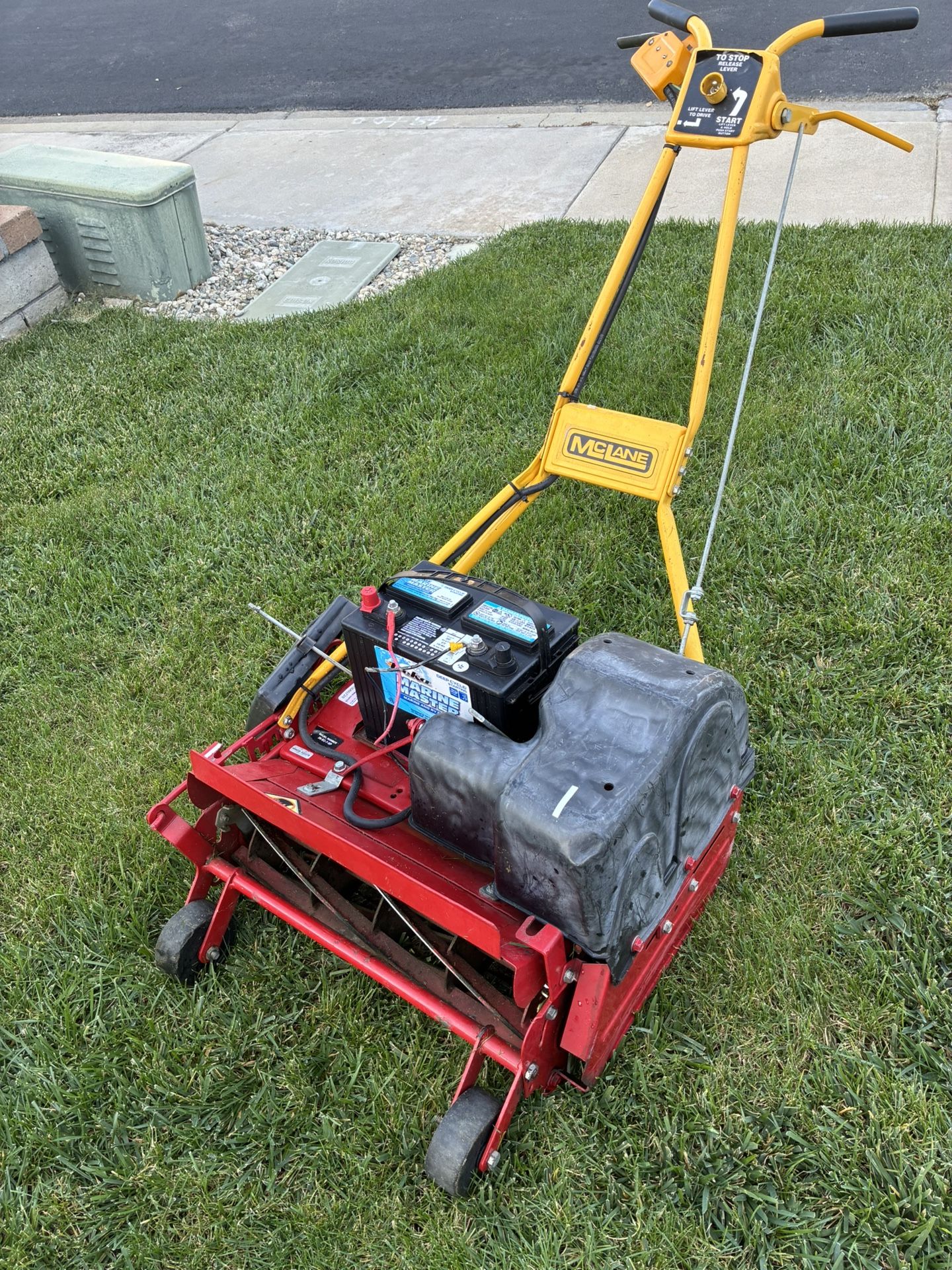 McLane Electric Lawn Mower