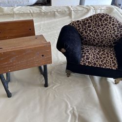 Doll Furniture- Couch and Desk