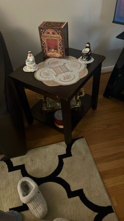 2 Wood Side Tables