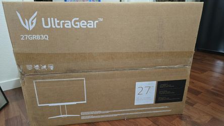 LG UltraGear 27GR83Q 27" QHD 1440p 240Hz IPS Gaming Monitor - New Sealed