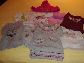 9 pcs. Of size 4T girl's clothes