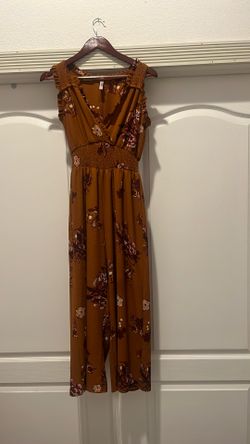Rust Jumpsuit