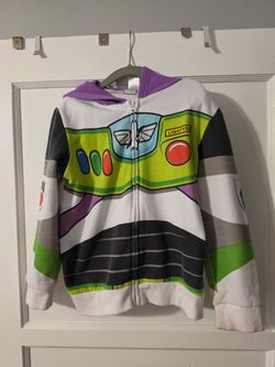 Buzz lightyear zip up sweater size 5