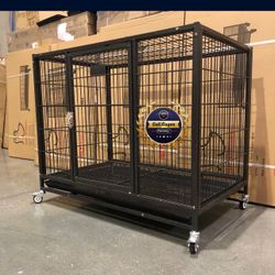 Dog Pet Cage Kennel Size 37” Medium New In 📦