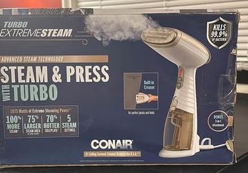 Handheld fabric steamer   Turbos Extreme Steam Handheld Fabric Steamer