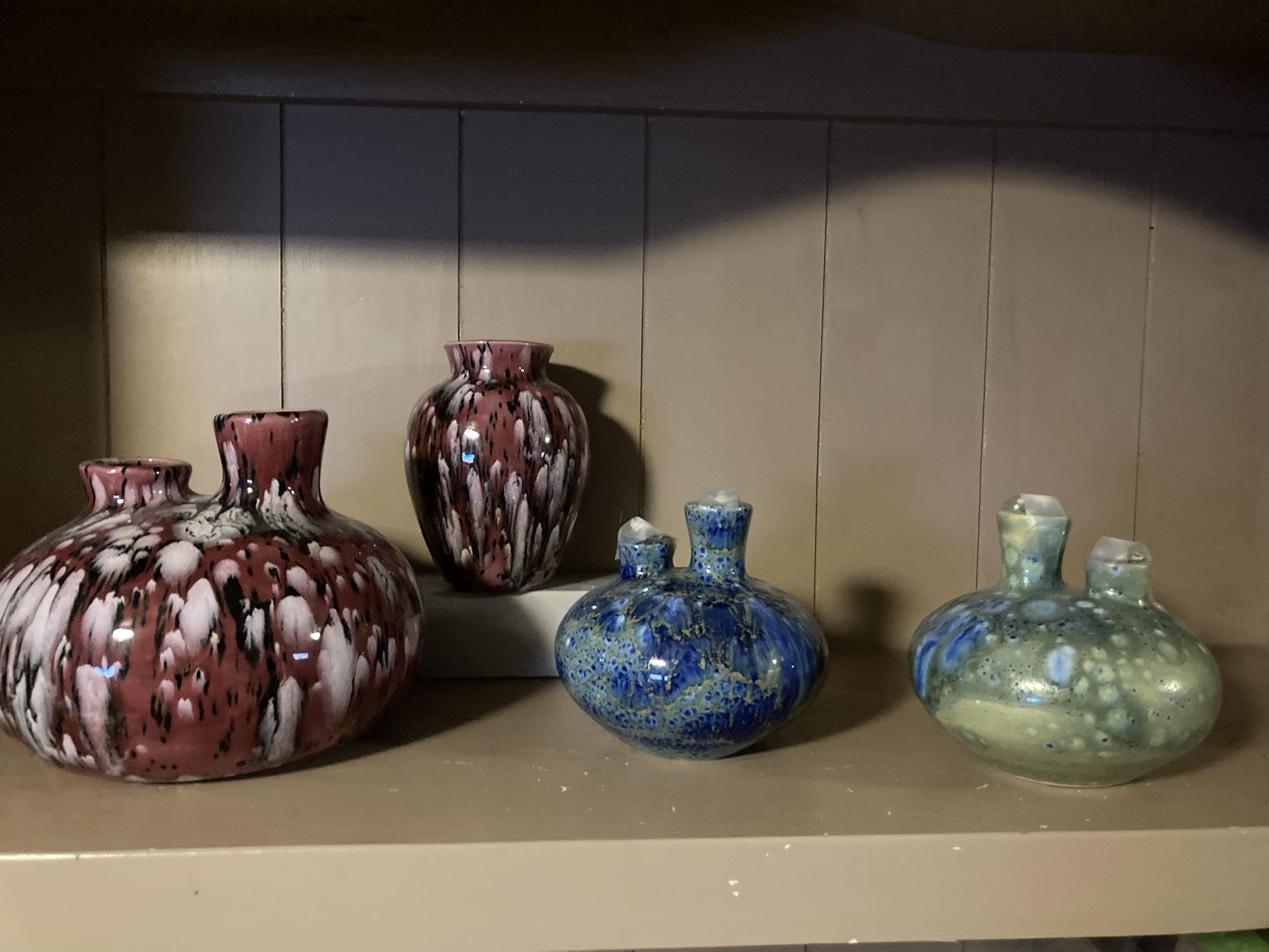 Oil candles Bud Vases