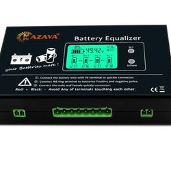 MAZAVA Battery Equalizer HX02 LCD Display 4S 12V 24V 36V 48V Connect Voltage Active Balancer Lead Acid Batteries Monitor