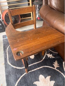 Vintage Schook Desk with ink holder