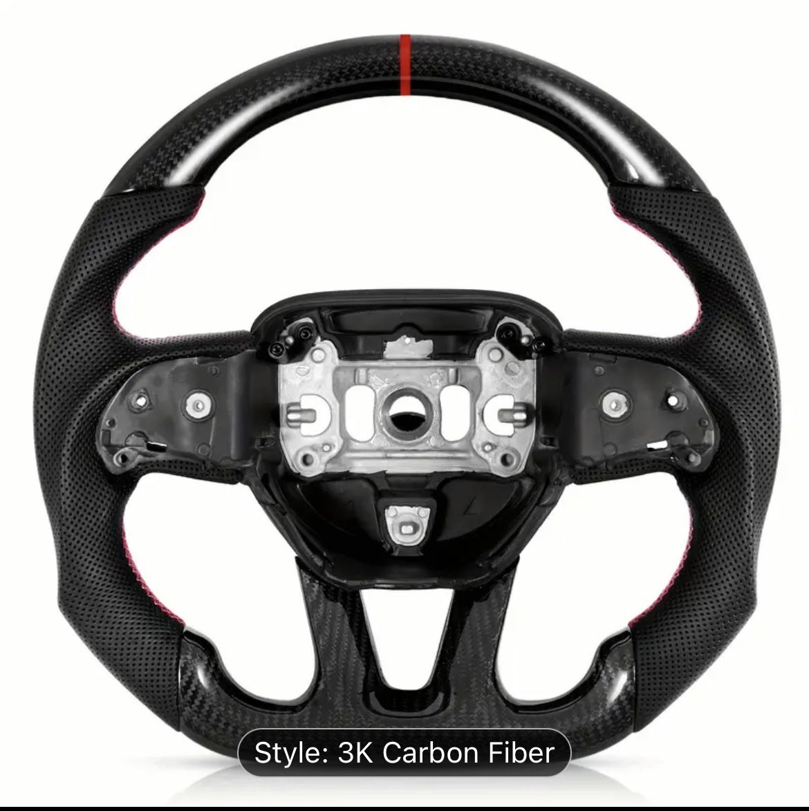 Carbon Fiber Dodge Steering Wheel