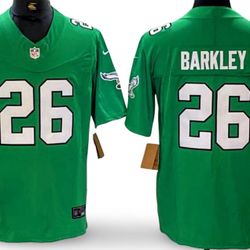 Philadelphia Eagles #26 Saquon Barkley Jersey S-3XL Sizes