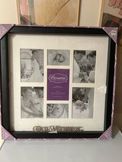 Wood family Collage frame. Wedding Frame in Clearance!🔥
