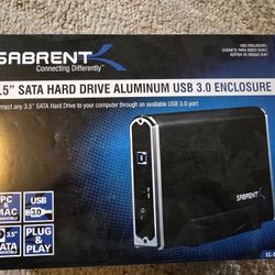 Sabrent 3.5 USB Enclosure