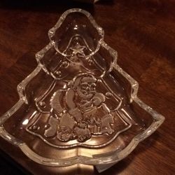 Gorham Christmas Tree Candy Dish