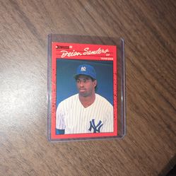 Deon Sanders '90 Donruss card #427
