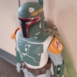 STAR WARS 18 Inch Tall BOBA FETT Action Figure Great Condition