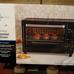 New Mainstays Toaster Oven 