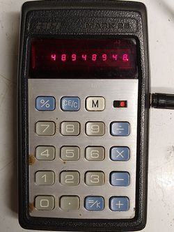 Apf Mark 26 Electronic Calculator 