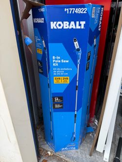 Kobalt 24-volt 8-in 2 Ah Electric Pole Saw Battery Included , Charger Included