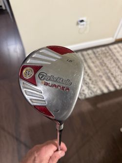 TAYLORMADE GOLF BURNER 3 FAIRWAY WOOD 15° Stiff Flex