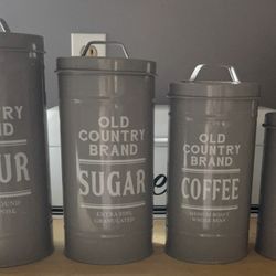 Farmhouse Style Canister Set 