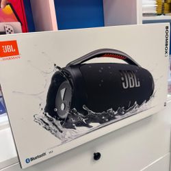 JBL Boombox 3 Bluetooth Speaker (Brand New) - Pay $5 DOWN AVAILABLE - NO CREDIT NEEDED