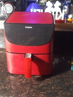 red air fryer