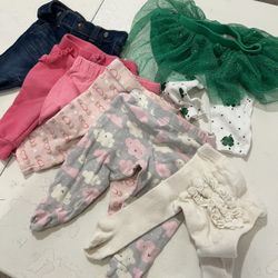 Baby Girl Pants Size 0-3 