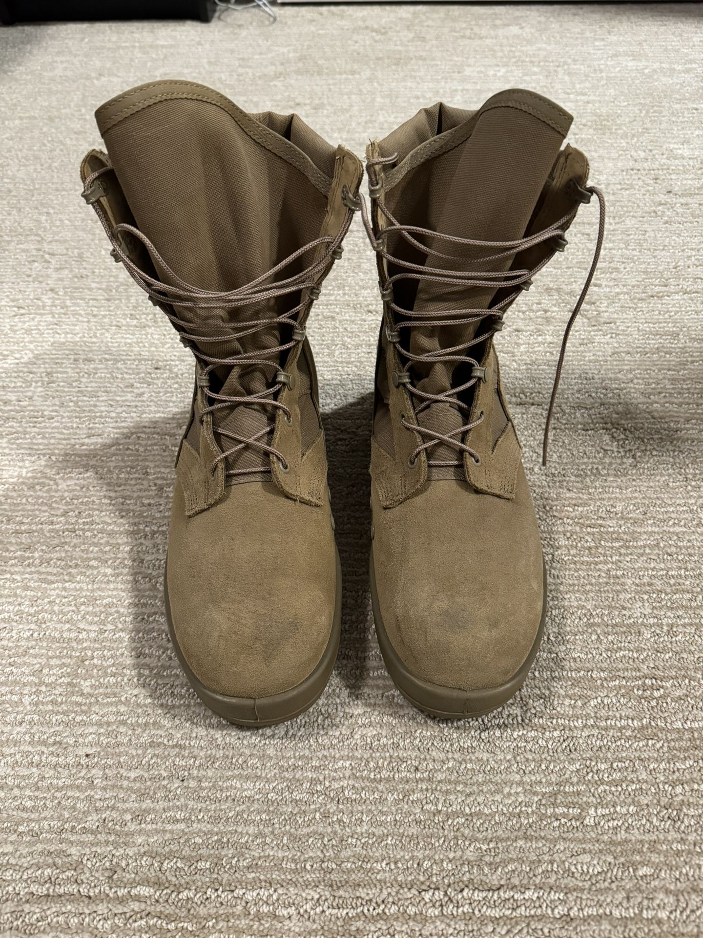 Military Steel Toe Boots 10.5W