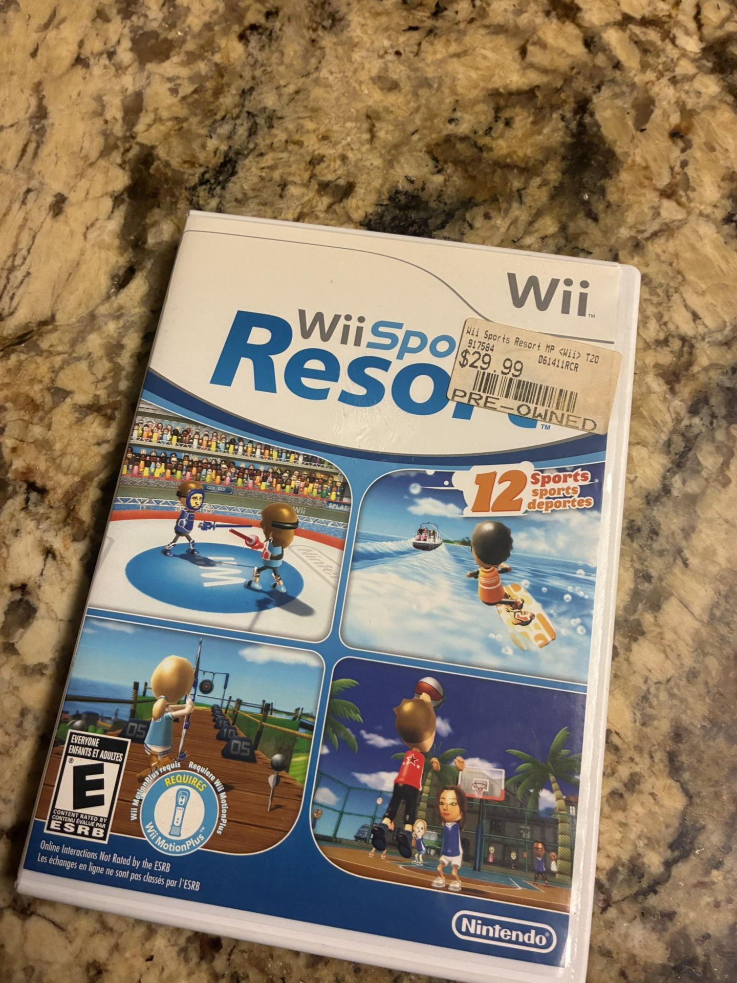 Wii Sports Resort Nintendo Wii