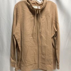 Denim & Co. Active Zip-Front Long-Sleeve Jacket