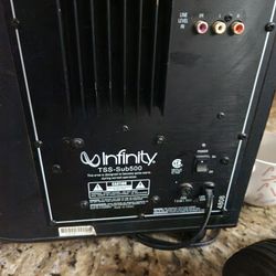 Infinity Home Theater Subwoofer