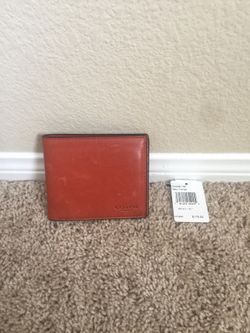 Coach men’s wallet