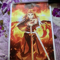 Demon Slayer Rengoku Poster
