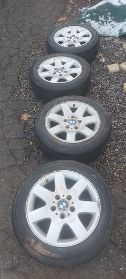 BMW rims and tires