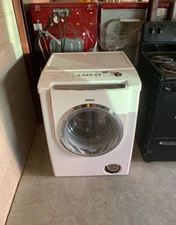 White Bosch Washer
