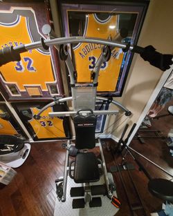 Bio Force Home Gym Weights HYDROLIC 💪not Pelaton Tonal Mirror