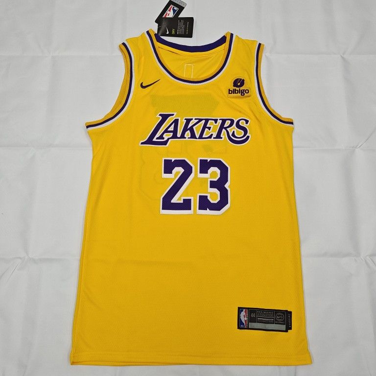 LeBron James #24 Los Angeles Lakers Basketball Jersey Icon Style NEW, S M L Size