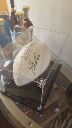 Taylor Heinicke autographed ODU ball