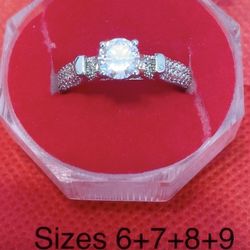 Engagement Ring With Box 