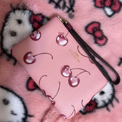 Cherry Wristlet**