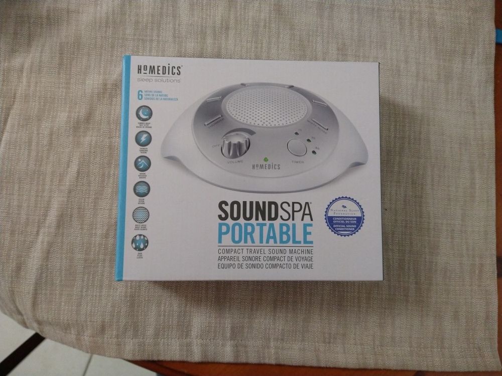 Sound Spa Portable Plug In Or Battery Operated. 6 Soothing Sounds  