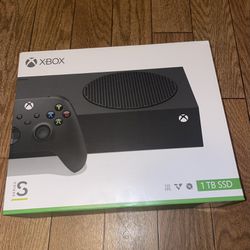 With warranty Open box Xbox series S 1tb Practically New