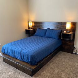Platform Bed With Headboard