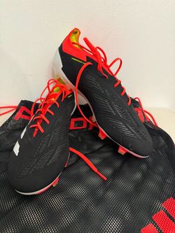 Adidas Predator Elite FG Soccer Cleats Black Red
