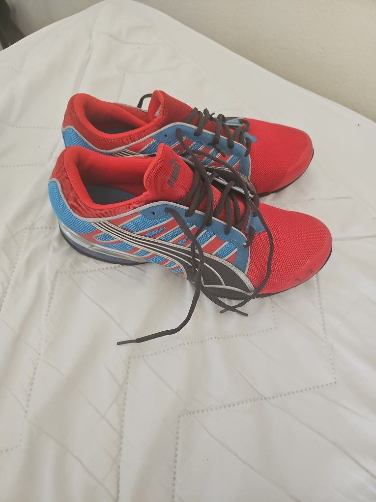 Puma Sneakers Red/Blue Size 10 Male