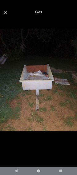 Utility Cart with Tow Hitch