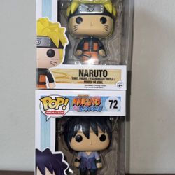 Naruto Funko Pops! (Naruto #71 & Sasuke #72)