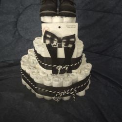 Baby Boy Diaper Cake 