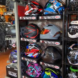 New Motorcycle Dot Helmets And More $50+